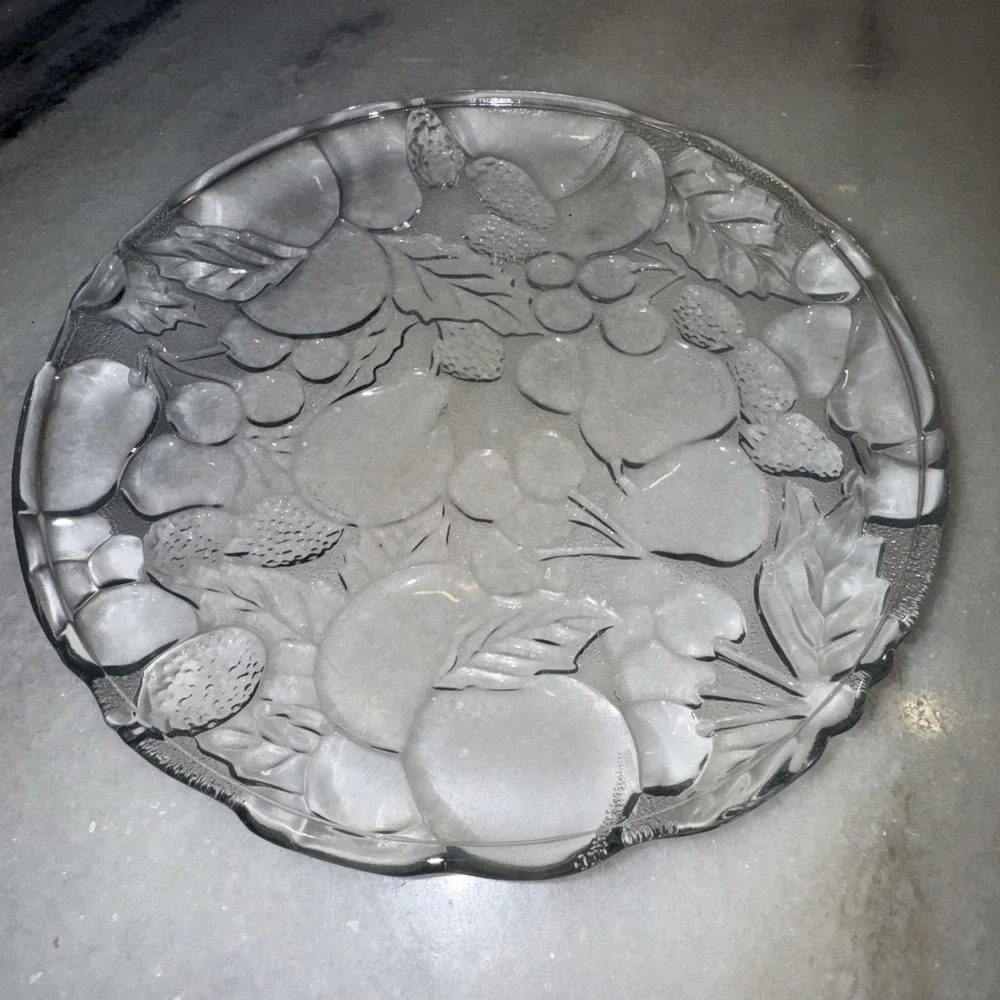 Fruit Bounty Vintage Salad/desert Plates Set Of‎ 4 New In The Box.